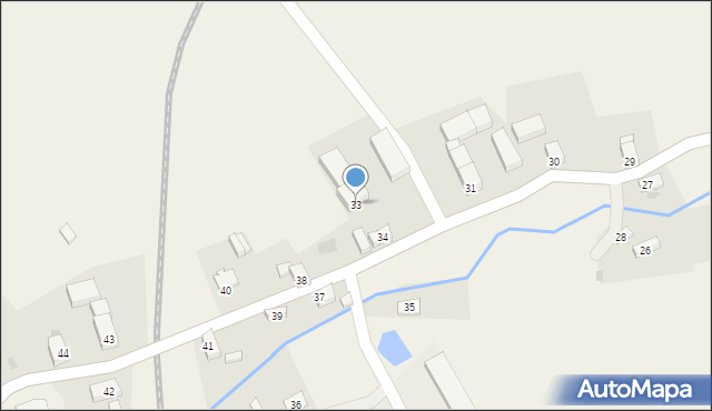 Stare Rochowice, Stare Rochowice, 33, mapa Stare Rochowice