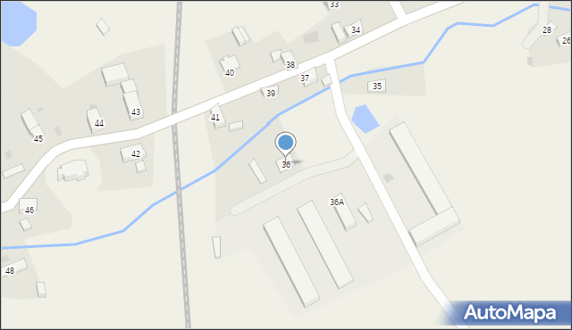 Stare Rochowice, Stare Rochowice, 36, mapa Stare Rochowice