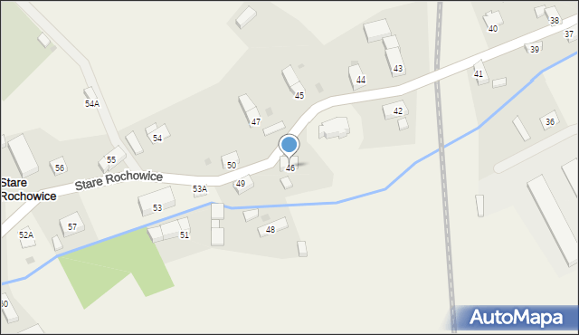 Stare Rochowice, Stare Rochowice, 46, mapa Stare Rochowice