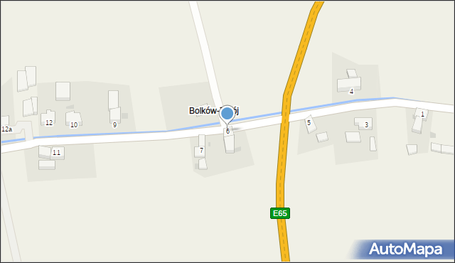 Stare Rochowice, Stare Rochowice, 6, mapa Stare Rochowice