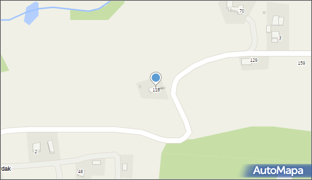 Stare Rybie, Stare Rybie, 118, mapa Stare Rybie