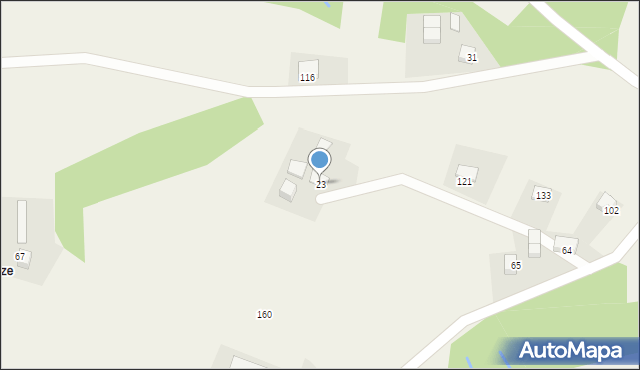 Stare Rybie, Stare Rybie, 23, mapa Stare Rybie