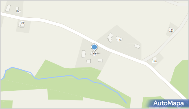 Stare Rybie, Stare Rybie, 32, mapa Stare Rybie