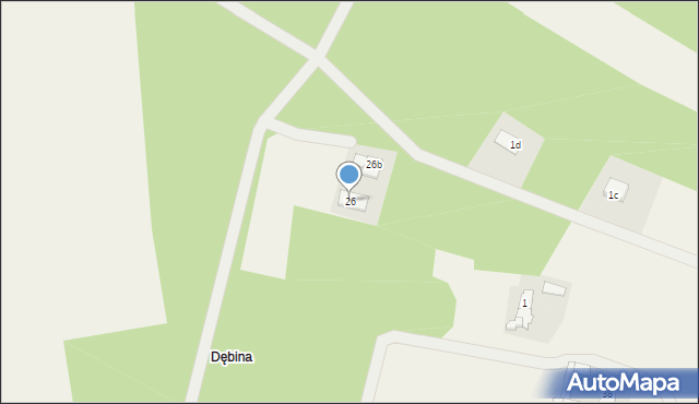 Stare Rybitwy, Stare Rybitwy, 26, mapa Stare Rybitwy