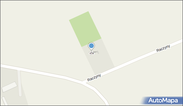 Stare Rzewuski, Stare Rzewuski, 40a, mapa Stare Rzewuski