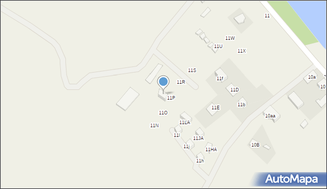 Stare Sady, Stare Sady, 11T, mapa Stare Sady