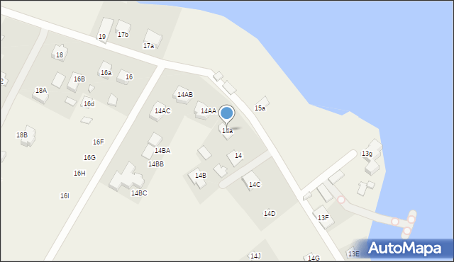 Stare Sady, Stare Sady, 14a, mapa Stare Sady