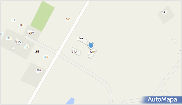 Stare Sady, Stare Sady, 14eb, mapa Stare Sady