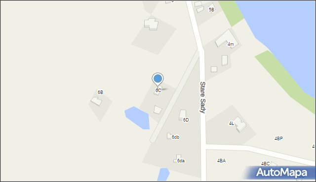 Stare Sady, Stare Sady, 6C, mapa Stare Sady