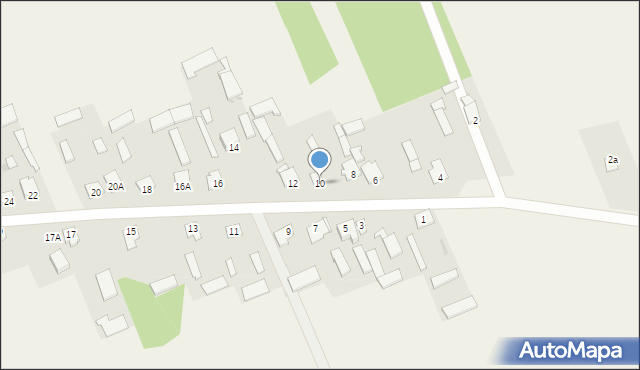 Stare Siekluki, Stare Siekluki, 10, mapa Stare Siekluki