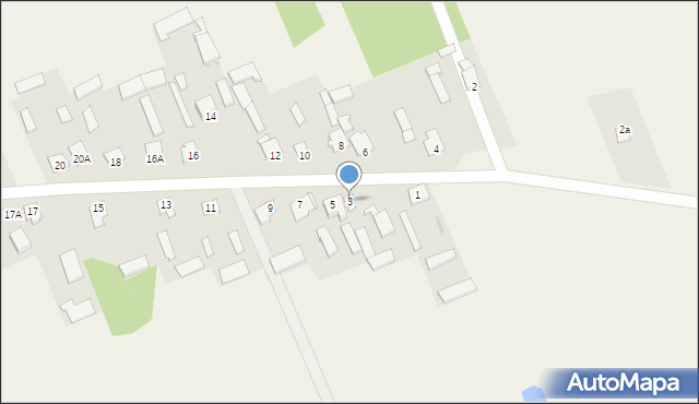 Stare Siekluki, Stare Siekluki, 3, mapa Stare Siekluki
