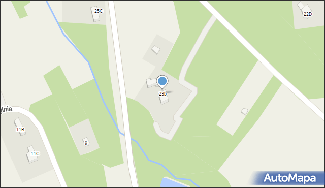 Stare Skoszewy, Stare Skoszewy, 23b, mapa Stare Skoszewy