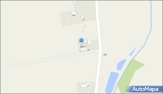 Stare Skoszewy, Stare Skoszewy, 28b, mapa Stare Skoszewy