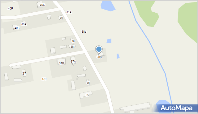Stare Skoszewy, Stare Skoszewy, 38A, mapa Stare Skoszewy