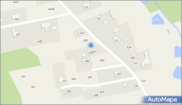 Stare Skoszewy, Stare Skoszewy, 42A, mapa Stare Skoszewy