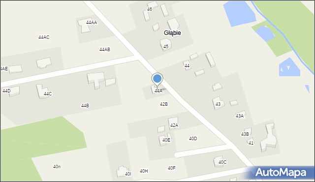 Stare Skoszewy, Stare Skoszewy, 44A, mapa Stare Skoszewy