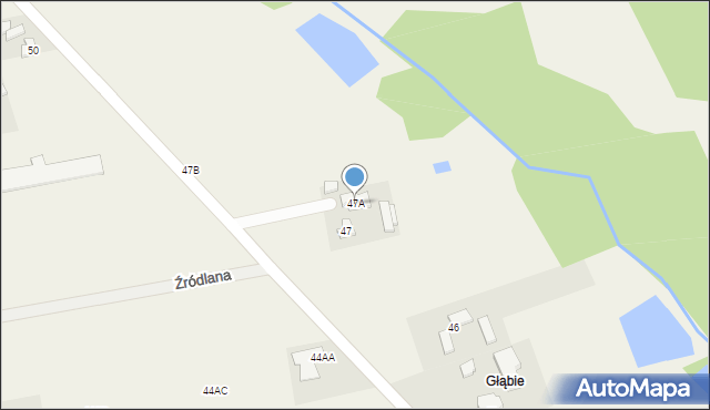 Stare Skoszewy, Stare Skoszewy, 47A, mapa Stare Skoszewy