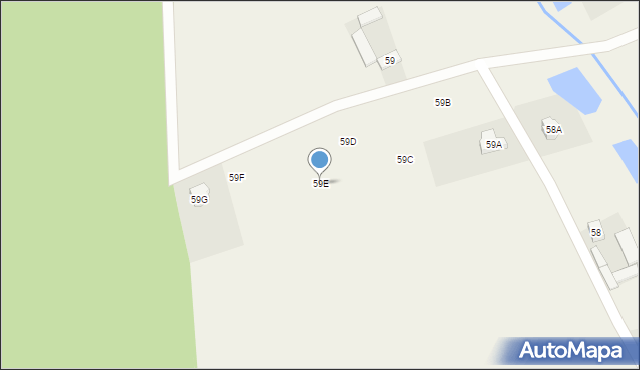 Stare Skoszewy, Stare Skoszewy, 59E, mapa Stare Skoszewy