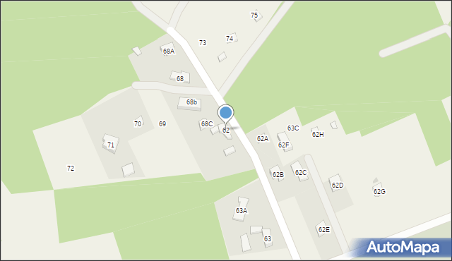 Stare Skoszewy, Stare Skoszewy, 62, mapa Stare Skoszewy