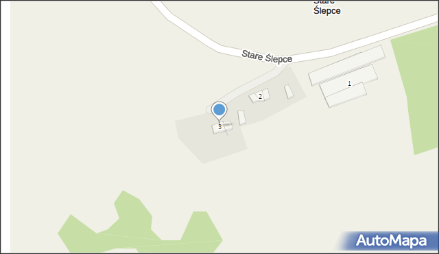 Stare Ślepce, Stare Ślepce, 3, mapa Stare Ślepce