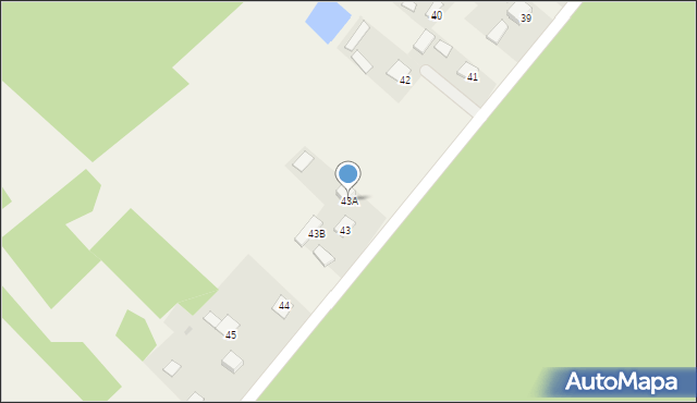Stare Słowiki, Stare Słowiki, 43A, mapa Stare Słowiki