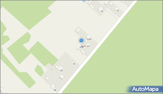 Stare Słowiki, Stare Słowiki, 43B, mapa Stare Słowiki