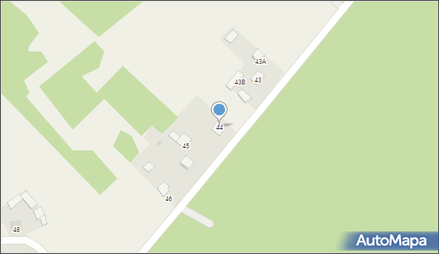 Stare Słowiki, Stare Słowiki, 44, mapa Stare Słowiki