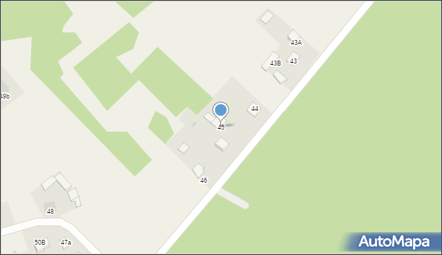 Stare Słowiki, Stare Słowiki, 45, mapa Stare Słowiki