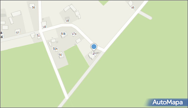 Stare Słowiki, Stare Słowiki, 47, mapa Stare Słowiki