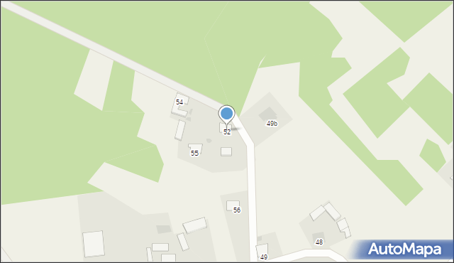 Stare Słowiki, Stare Słowiki, 52, mapa Stare Słowiki