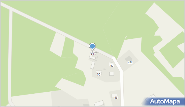 Stare Słowiki, Stare Słowiki, 54, mapa Stare Słowiki