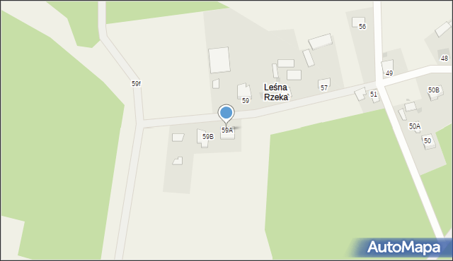 Stare Słowiki, Stare Słowiki, 59A, mapa Stare Słowiki