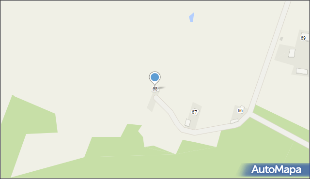 Stare Słowiki, Stare Słowiki, 68, mapa Stare Słowiki