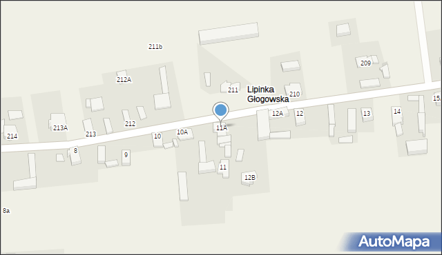 Stare Strącze, Stare Strącze, 11A, mapa Stare Strącze