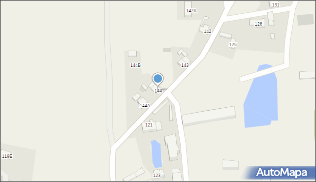 Stare Strącze, Stare Strącze, 144, mapa Stare Strącze