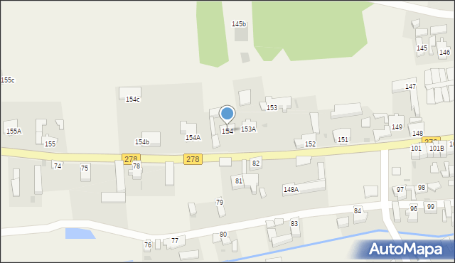 Stare Strącze, Stare Strącze, 154, mapa Stare Strącze