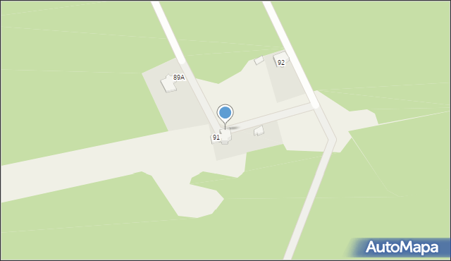 Stare Strącze, Stare Strącze, 91A, mapa Stare Strącze