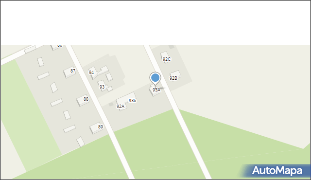 Stare Strącze, Stare Strącze, 93A, mapa Stare Strącze