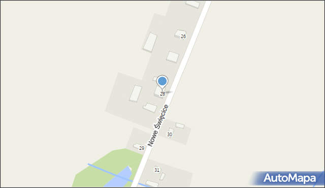 Stare Święcice, Stare Święcice, 28, mapa Stare Święcice