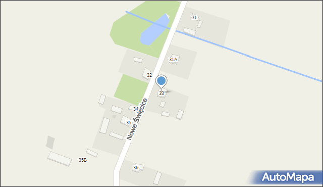 Stare Święcice, Stare Święcice, 33, mapa Stare Święcice