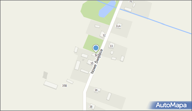 Stare Święcice, Stare Święcice, 34, mapa Stare Święcice