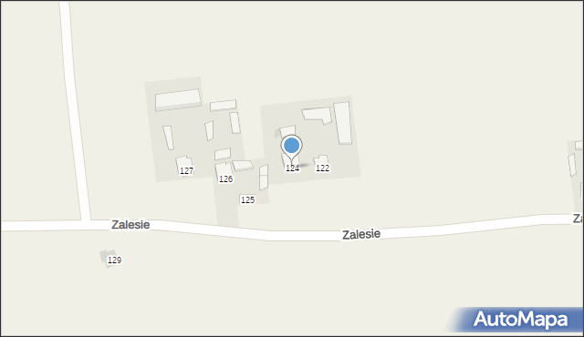 Stare Wierzchowiska, Stare Wierzchowiska, 124, mapa Stare Wierzchowiska