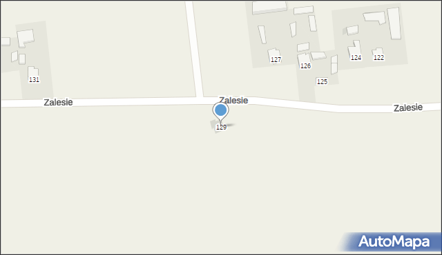 Stare Wierzchowiska, Stare Wierzchowiska, 129, mapa Stare Wierzchowiska