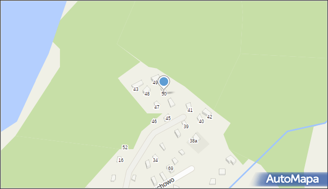 Stare Wierzchowo, Stare Wierzchowo, 50, mapa Stare Wierzchowo