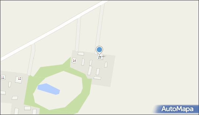 Stare Wrońska, Stare Wrońska, 15, mapa Stare Wrońska