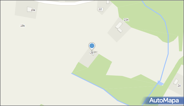 Stare Wrońska, Stare Wrońska, 23, mapa Stare Wrońska