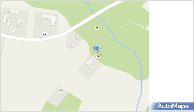 Stare Wrońska, Stare Wrońska, 23A, mapa Stare Wrońska