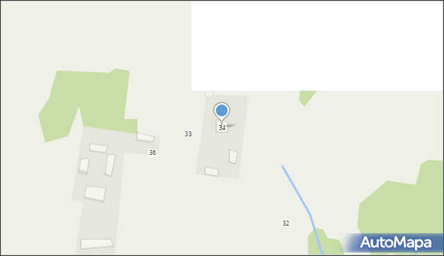 Stare Wrońska, Stare Wrońska, 34, mapa Stare Wrońska