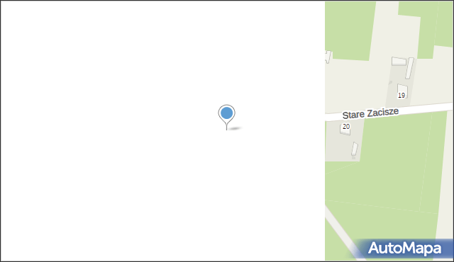 Stare Zacisze, Stare Zacisze, 21, mapa Stare Zacisze