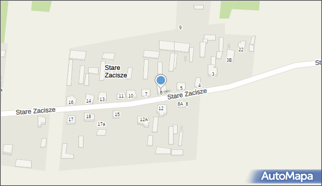 Stare Zacisze, Stare Zacisze, 6, mapa Stare Zacisze